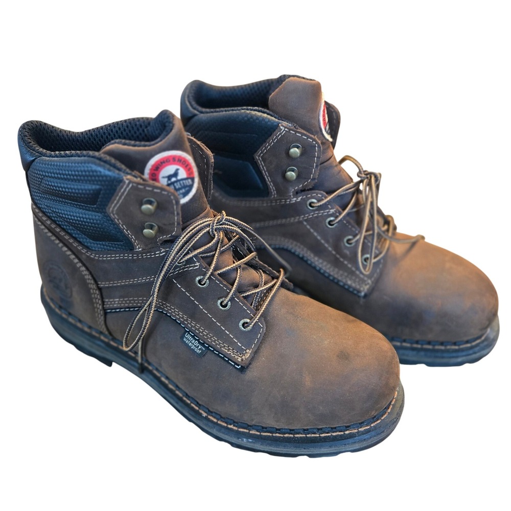 Irish Setter Red Wing 83600 Mens 12 E2 Brown Waterproof Safety Toe Work Boots